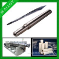 Injection molding screw barrel for plastic machine